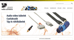 Desktop Screenshot of forraselektronika.hu